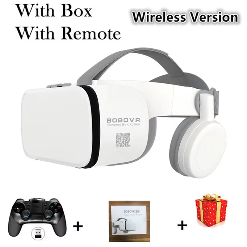 Bobo Bobovr Z6 3D VR Casque - Lunettes de réalité virtuelle Bluetooth pour smartphones