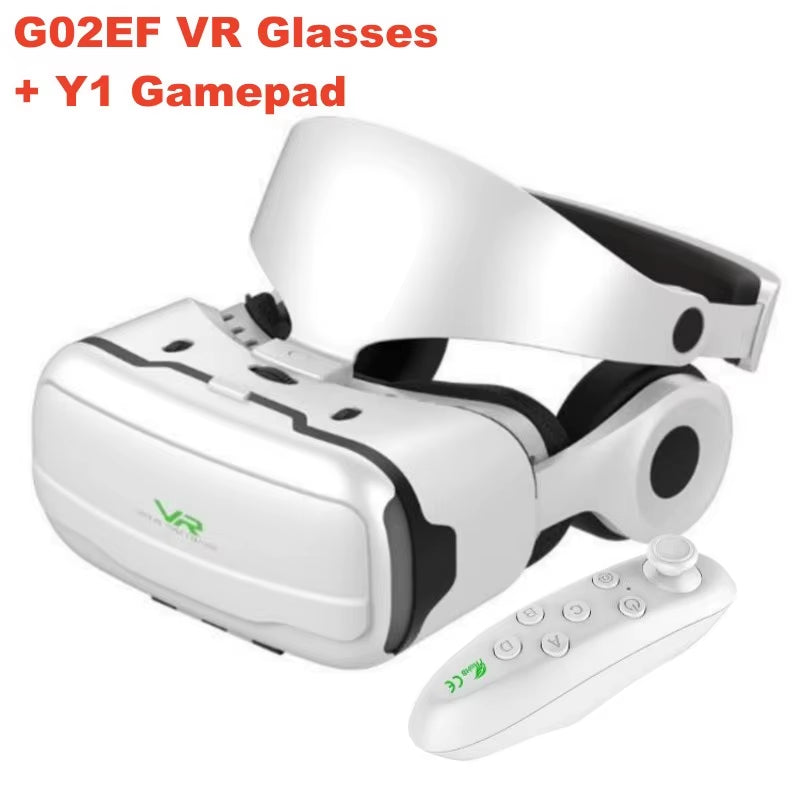 G02EF IMAX HD 3D Virtual Reality Headset - Stereo VR Glasses for iOS and Android with Gamepad Support