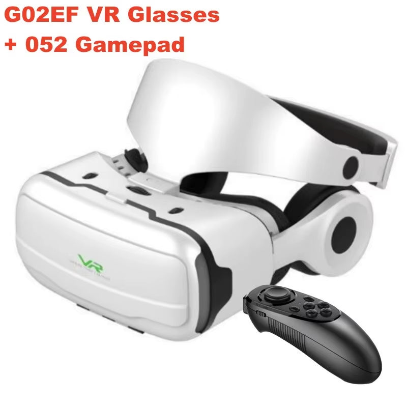 G02EF IMAX HD 3D Virtual Reality Headset - Stereo VR Glasses for iOS and Android with Gamepad Support