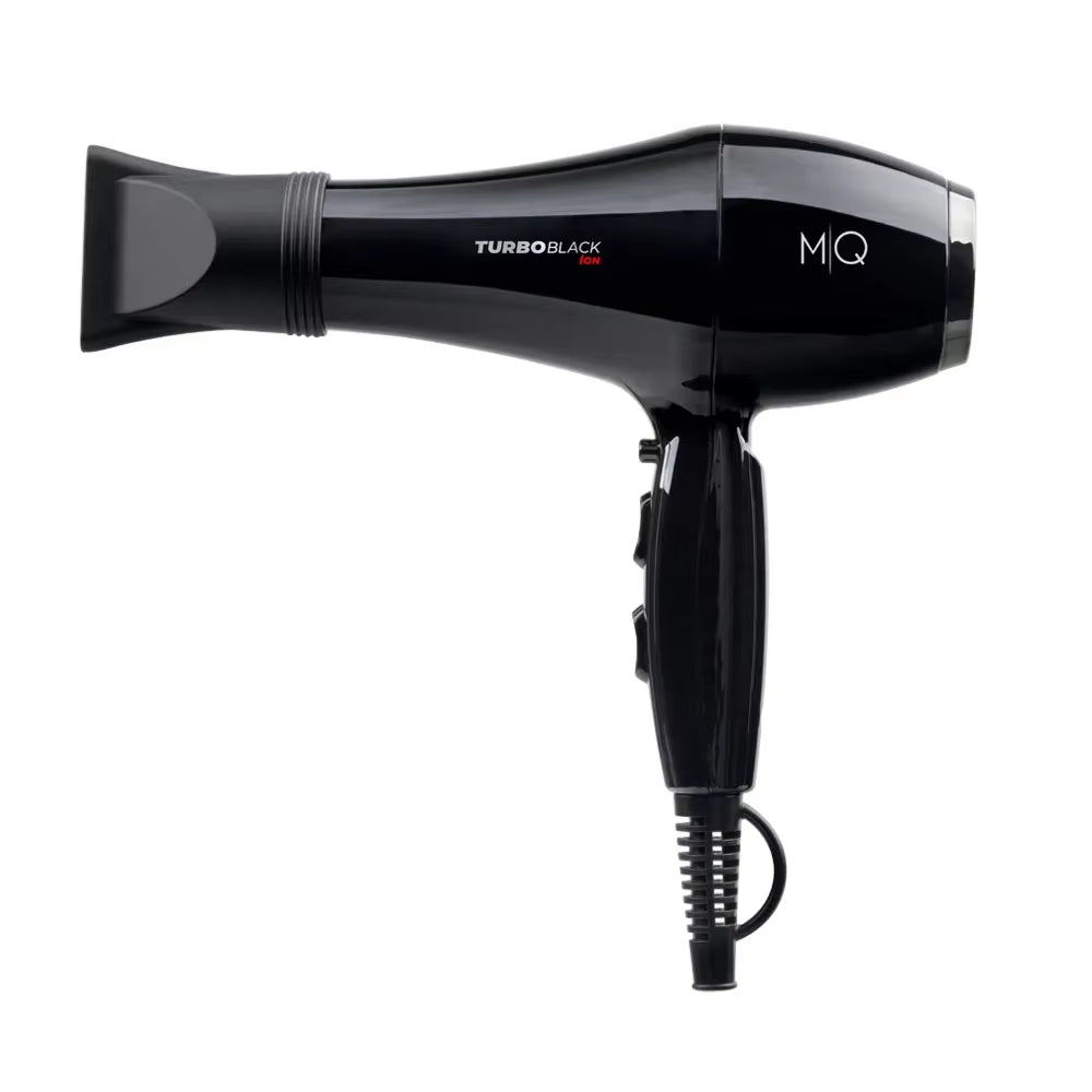 Sèche-cheveux professionnel 2500W Turbo Noir (220 Volts)