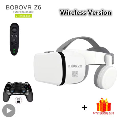 Bobo Bobovr Z6 3D VR Casque - Lunettes de réalité virtuelle Bluetooth pour smartphones