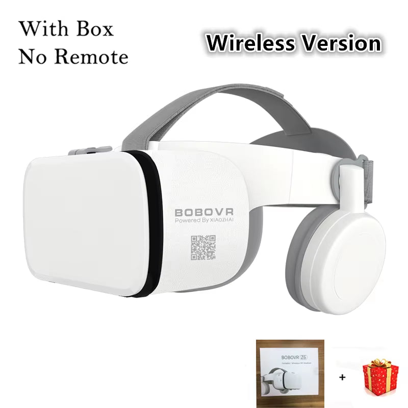 Bobo Bobovr Z6 3D VR Casque - Lunettes de réalité virtuelle Bluetooth pour smartphones