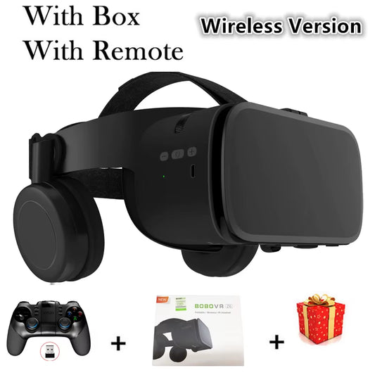 Bobo Bobovr Z6 3D VR Casque - Lunettes de réalité virtuelle Bluetooth pour smartphones